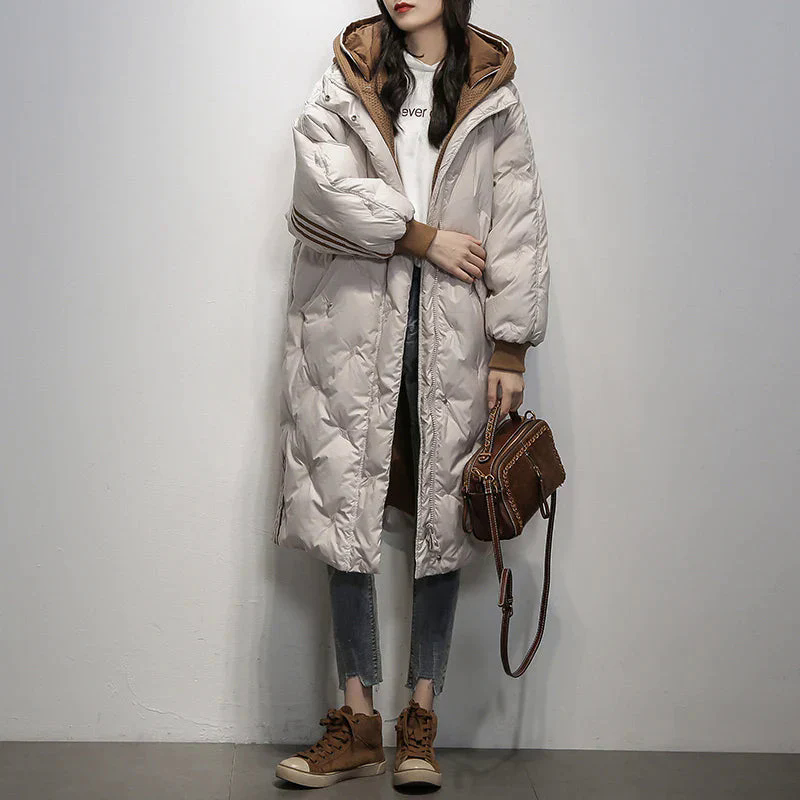 Fashion Canberra I Nara Quilted Hooded Coat