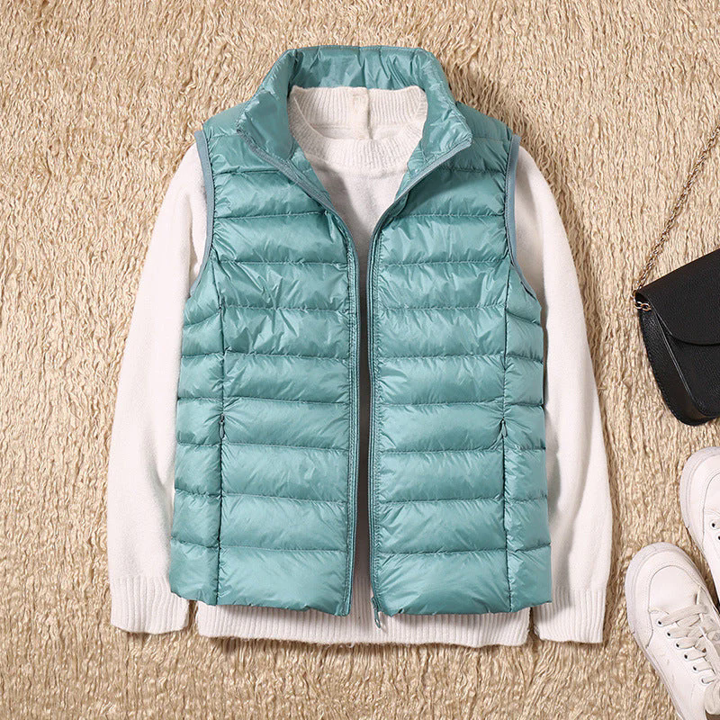 Fashion Canberra I Eliza Lightweight Zip Puffer Vest