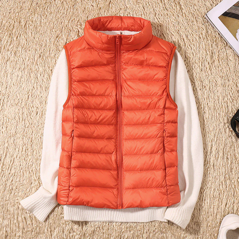 Fashion Canberra I Eliza Lightweight Zip Puffer Vest