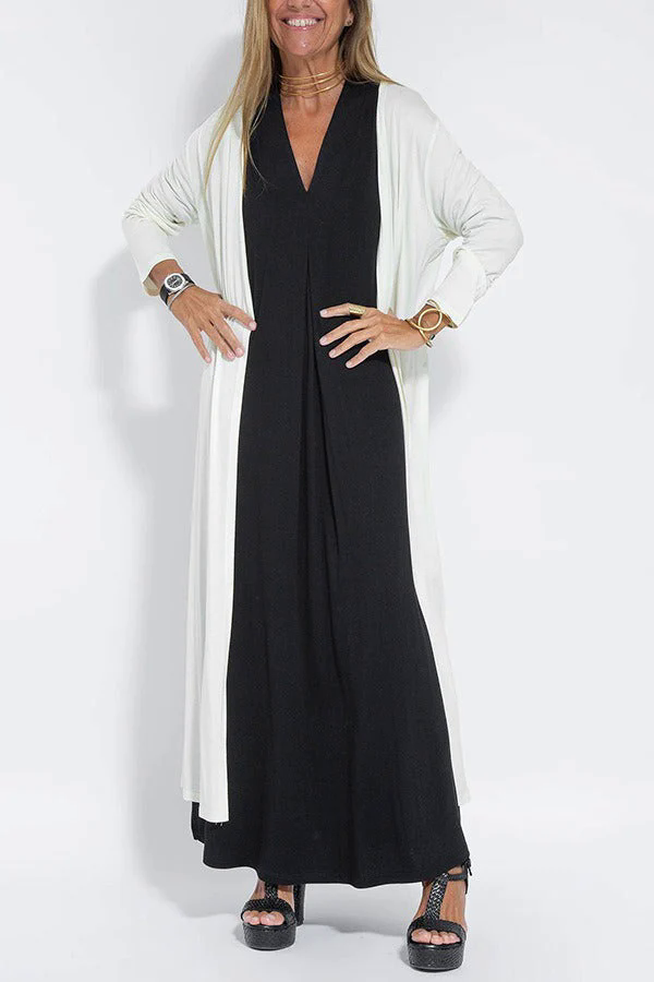 Fashion Canberra I Clara Elegant long dress + matching cardigan FREE