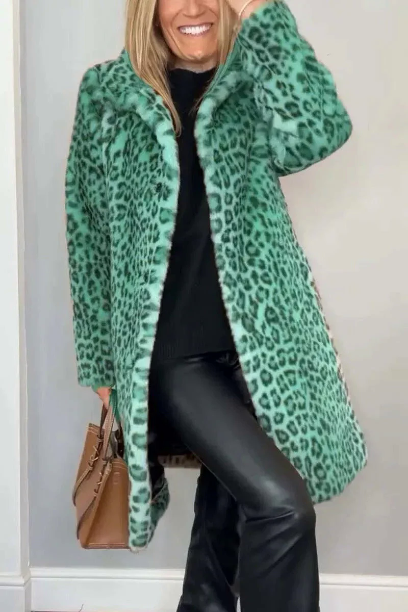 Fashion Canberra I Zyra Leopard Print Coat